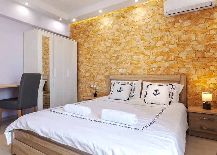 5- Luxury For 4 In The Part Of Rhodes! Apartman Rhodes City