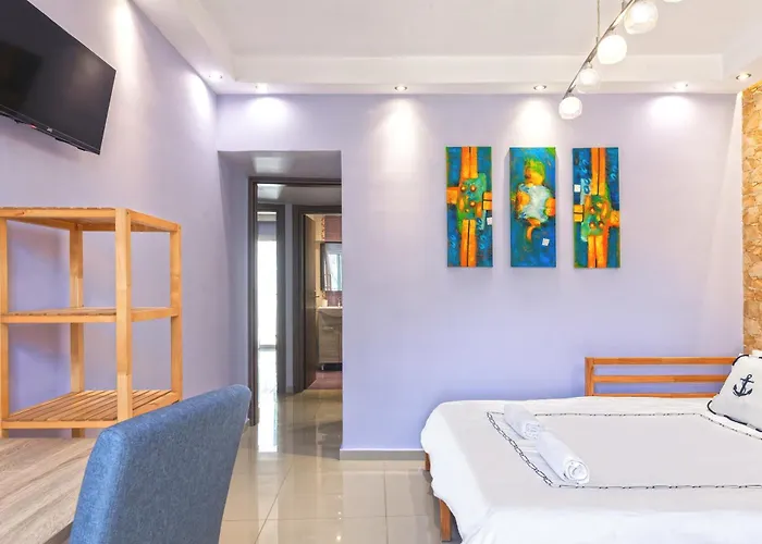 Apartman 5- Luxury For 4 In The Part Of Rhodes! *