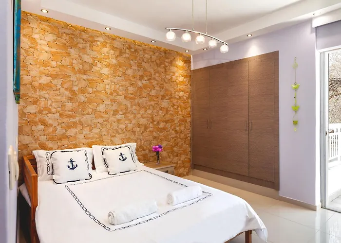 5- Luxury For 4 In The Part Of Rhodes! Apartman