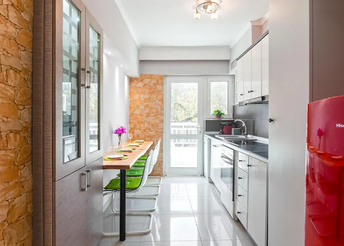 5- Luxury For 4 In The Part Of Rhodes! Apartman